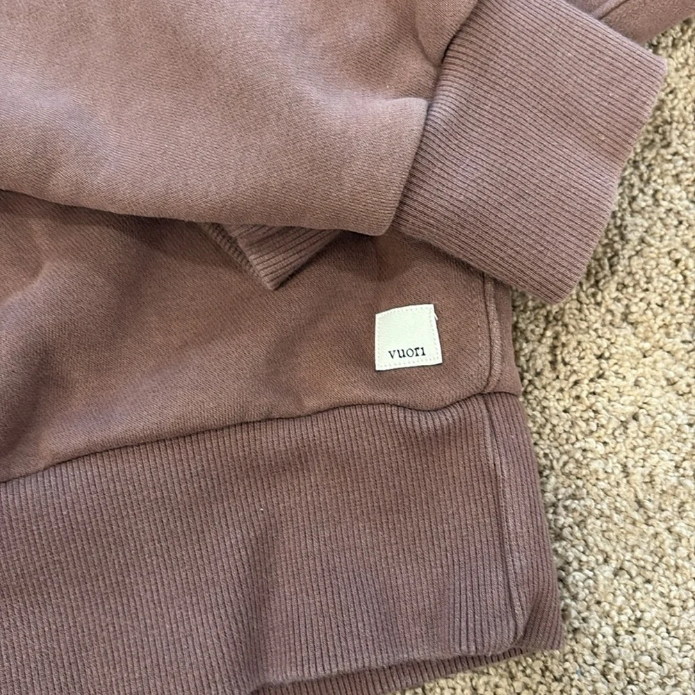 Vuori Brown Hoodie Sweatshirt - Picture 3 of 6